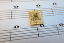 Music Conductor Gold Lapel Pin