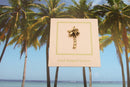 Palm Tree Gold Lapel Pin