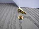 Paper Airplane Gold Lapel Pin