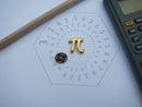 Pi Gold Lapel Pin