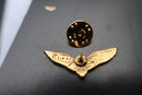Pilot Wings Gold Lapel Pin