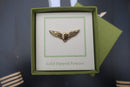 Pilot Wings Gold Lapel Pin