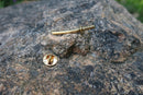 Samurai Sword Gold Lapel Pin