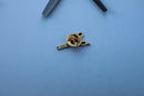 Scissors Gold Lapel Pin