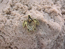 Sea Turtle Gold Lapel Pin