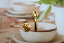 Spoon Gold Lapel Pin