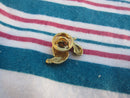 Stork Gold Lapel Pin