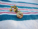 Stork Gold Lapel Pin