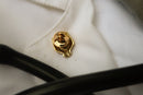 Thyroid Gland Gold Lapel Pin
