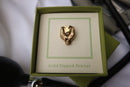 Thyroid Gland Gold Lapel Pin