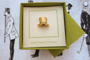 Top Hat Gold Lapel Pin