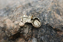 Tractor Gold Lapel Pin