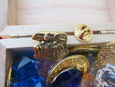 Treasure Chest Gold Lapel Pin