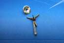 Wind Energy Gold Lapel Pin