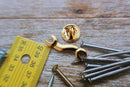 Wrench Gold Lapel Pin