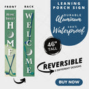 Golf Home Porch Leaner Welcome Sign