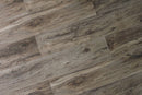 SPC Vinyl Rigid Core 7" Width 60" RL, 6mm Thick, 1.5mm IXPE Grand Bistre, Manifesto Floors - Mazzia Collection plank angle view 3