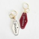 Grandma Retro Motel Keychain