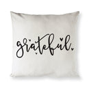 Grateful Throw Pillow Cover