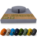 Meditation Cushion Set Zafu and Zabuton - Cotton ..Made in USA