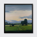 Green Track - Open Edition Canvas Print