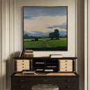 Green Track - Open Edition Canvas Print