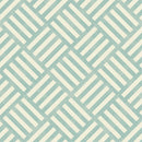 Green Geometric Stripes Pattern Peel and Stick Wallpaper
