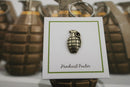 Grenade Lapel Pin