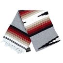 Grey Baja Mexican Diamond Yoga Blanket