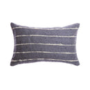 Slate Raw Silk Pillow
