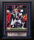Rob Gronkowski Touchdown Spike New England Patriots 8" x 10" Framed Football Photo