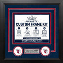 Cleveland Guardians Custom MLB Baseball 8x10 Picture Frame Kit (Multiple Colors)