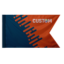 Custom Guidon Flag with Pole Sleeve