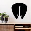 Guitar Pick Metal Wall Art – Music Lover Gift for Home & Studio Decor