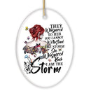 Gypsy I am The Storm Sassy Feminist Ornament