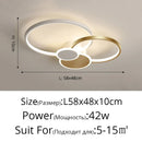 DecorBites™ LED Chandeliers for Bedroom Dining Living Room Hall Indoor Lighting