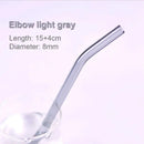 DecorBites™ Glass Straws Set - Eco-Friendly Reusable Colorful Drinking Tubes