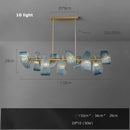 DecorBites™ G9 LED Copper Pendant Light for Foyer & Dining Room