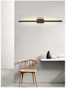 DecorBites™ Linear Metal Tubes LED Wall Light Gold for Modern Living Room & Bathroom Mirrors