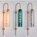 DecorBites™ E27 Glass Wall Light in Smoke Gray Amber Milky White Green for Bedroom Living Room