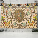 DecorBites™ Khaki Retro Pattern Wall Tapestry for High-End Indoor Home Decor