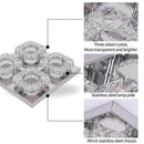DecorBites™ Smart LED Chandelier Modern Ceiling Lamp Remote Control for Living Dining Room
