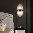 DecorBites™ Glass Rod Crystal Wall Lamp: Modern Nordic Light Luxury for Bedroom, Living Room