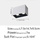 DecorBites™ LED Adjustable Angle Spotlight Ceiling Lights for Background Wall and Aisle