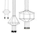 DecorBites™ Designer Nordic Ceiling Chandelier for Home Decor and Living Room Lighting