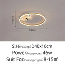 DecorBites™ LED Chandelier: Modern Indoor Lighting for Bedroom, Study, Living Room - Luster Lamps
