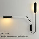 DecorBites™ Industrial Loft Wall Lamp: Creative Long Arm Bedside Reading Light