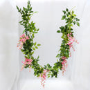 DecorBites™ Artificial Flowers Christmas Wedding Home Garden Rose Arch Decorations