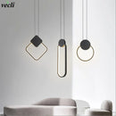 DecorBites™ LED Aluminum Pendant Lamp for Kitchen, Restaurant, Bar, Living Room, Bedroom