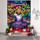 DecorBites™ Anime Girl Tapestry Wall Hanging for Magic Science Fiction Bohemian Decor